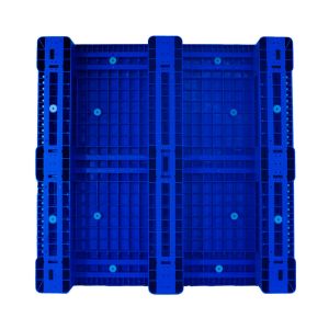 Single Faced Heavy Weight Plastic Pallet 1200x1000mm Customized OEM Solutions