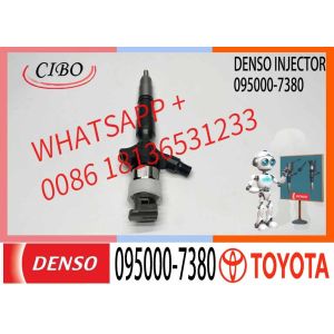 095000-7380 Common Rail Fuel Injector 095000-7381 095000-7382 23670-0L010 23670
