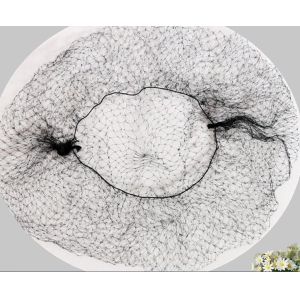 Cheap Nylon Invisible Hairnets 14&quot; Disposable Large Mesh for sale