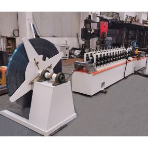 30M/Min U Channel Glass Rail Slot Channel Making Machine