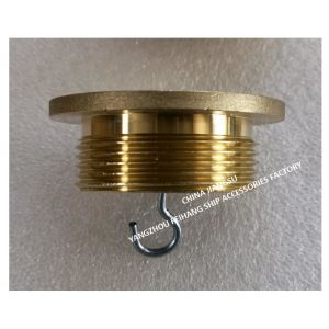 Pipe Sounding cap for Marine Application. Sounding Plug Brass.