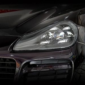 957 Headlights For Porsche Cayenne 08-10 Upgraded 21 Matrix Style LED Front