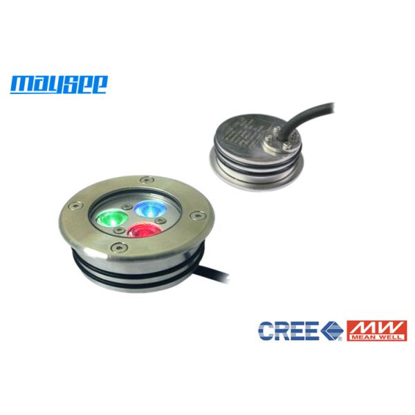 Quality IP68 Waterproof RGB Color Changing LED Dock Lights 9w , LED Marine Dock Lights wholesale