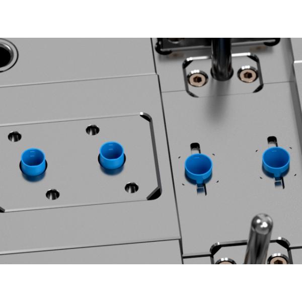 Cigarette cartridge holder+oil tank (2+2) / Cold runner / Three-plates mold No.24501