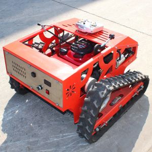 New Remote Control Mower Gasoline-powered Crawler Agricultural Mower for Sale