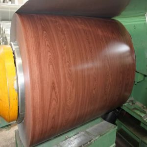 Wood Grain Pattern Printed Color Coated Steel Coil PPGI Roll Prepainted