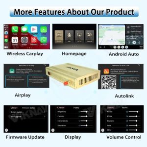 Viknav Linux Interface Box for Dodge RAM 1500 2014-2018 with Wireless CarPlay