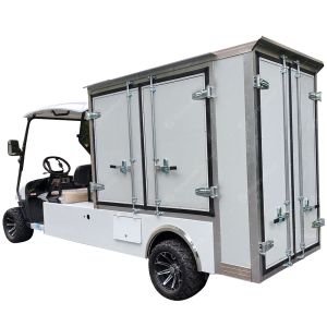 CE Approved 2 Seaters 48V High-Speed Golf Buggy Electric Cart with Cargo Box