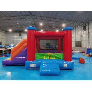 Commercial High Quality Inflatable Jumping Castle With Dry Slide Inflatable