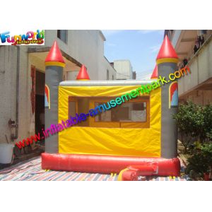 Garden Inflatable Jumping House , PVC Vinyl Bouncy Castles With Sun Cover