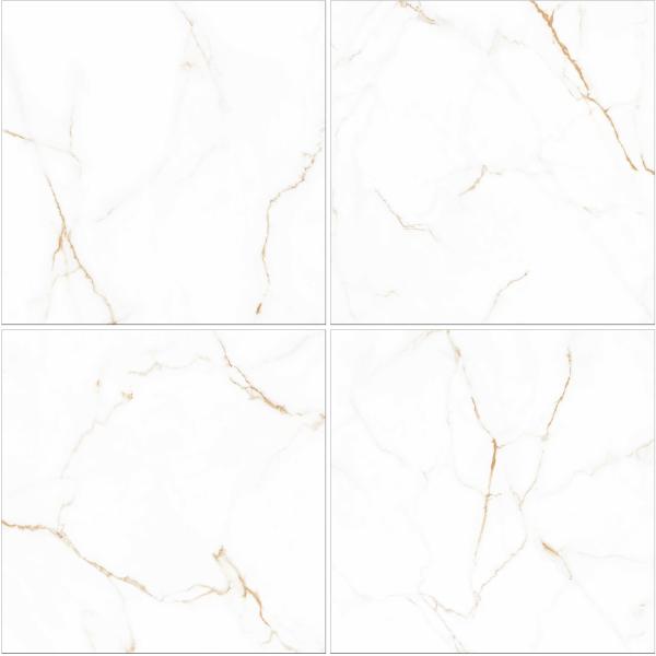 Firebrick 1mx1m Polished Glazed Porcelain Tiles for Living Room and Interior