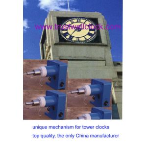 Cheap three 3 and four 4 sides tower building clocks with lignting and sound bell chime function for sale