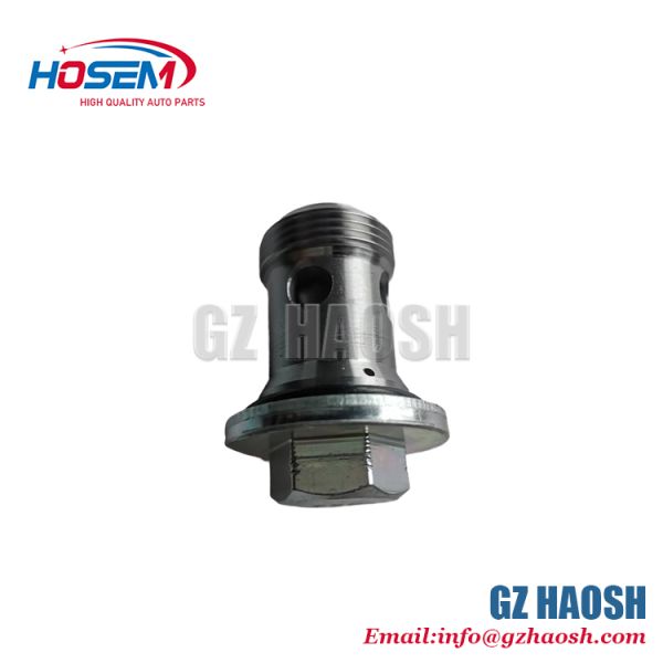 Isuzu Cylinder Block Pressure Regulating Valve OEM Replacement with 3 Months