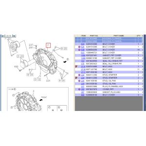 8973627560 Engine Liner Kit Flywheel For ISUAU 4HK1 ZX200-3 ZX240-3 SH210