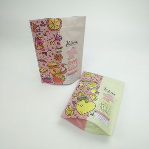 Bolsa Matt Film MOPP VMPET Resealable Stand Up Pouch For Beans Doypack