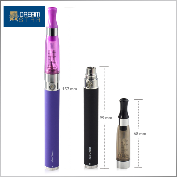 Promotion Price top quality Ego c Twist 650/900/1100/1300mah Battery With Free OEM