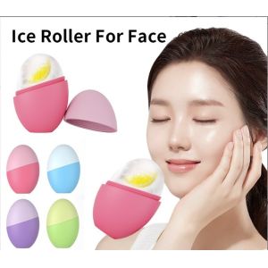 Stocked Ice Face Roller Skin Care Gua Sha Tool Silicone Facial Ice Globe Mold