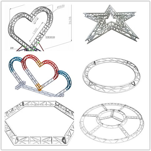 Outside 290x290mm Aluminum Square Truss For Nightclubs