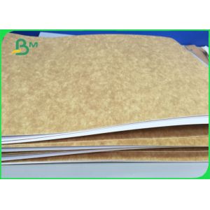270gsm Clay Coated Kraft Back Paper Food Grade CCKB Recycled Paperboard