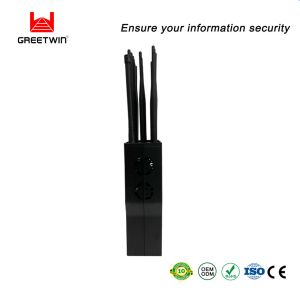 2.5dBi Antennas Handheld Signal Jammer 16000mAH 21 Band LTE Lojack