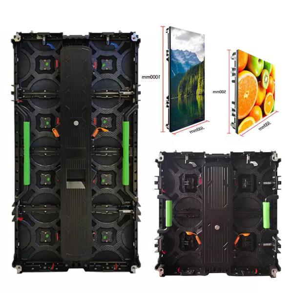 3840hz 500 X 1000 P3.91 Outdoor Capacitive Stage Event Rental Portable Led Display Panels Wall Modular Led Screen