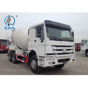 China SINOTRUK HOWO Euro II 340hp 6x4 8m3 Concrete Mixer Truck With Italian Pump on sale