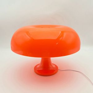 LED Mushroom Decoration Lighting Orange White Mushroom Table Lamp