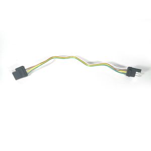 4 Way Heavy Duty Trailer Connector Wiring Electronic PVC Straight Type