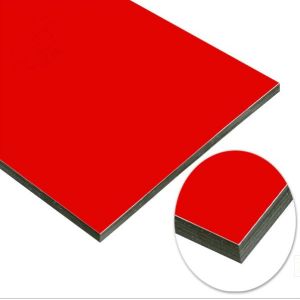 Cheap 4mm PVDF Aluminum Composite Panel Brushed Mill Finish 900mm Width for sale