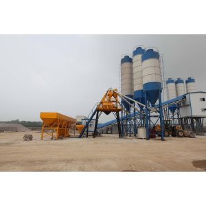 Concrete Mixing Plant Cement Plant Equipments With 80mm Maximum Aggregate Size