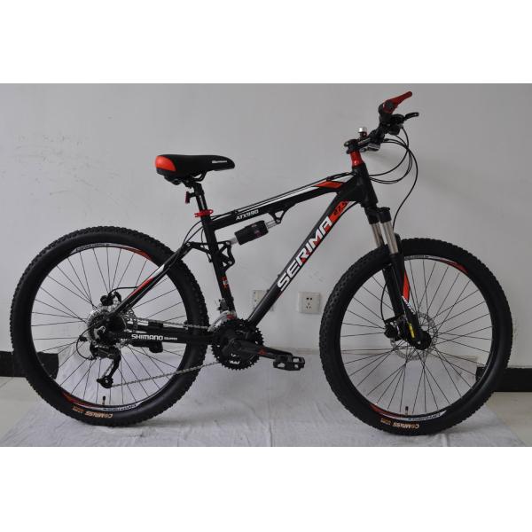 Made in China wholesale 26 inch steel 18/21 speed dual suspension mountain bike MTB bicycle/bicicle