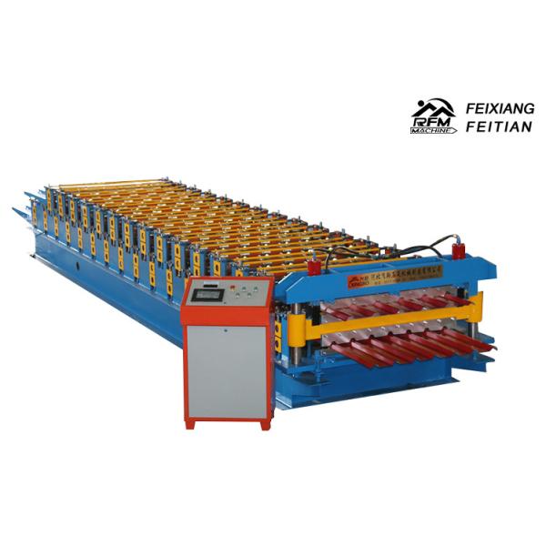 Double Layer IBR Roll Forming Machine Easy Operate For Steel Roofing ISO