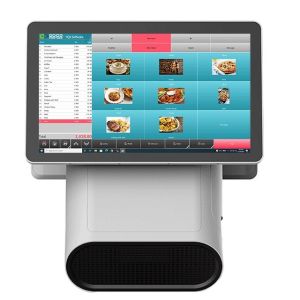 Win 4GB/8GB SSD POS System with 15.6'' Touch Screen and 80mm Built-In Thermal
