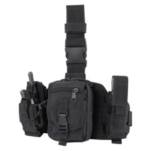 Flashlight Molle Magazine Pouches / Triple Magazine Pouch Leg Rig