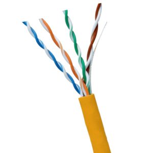 China UTP CAT6A 23AWG 500MHz CPR Dca LSZH Cable 1000FT For Network Connection on sale