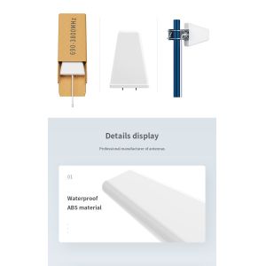 12dBi Directional LPDA Antenna for 4G LTE Network Customizable and N Female
