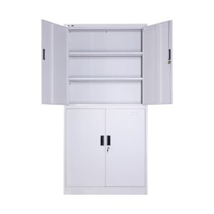 Two Compartments Metal Storage Lockable Filing Cabinets