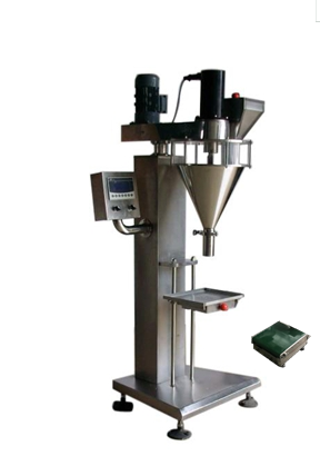 Powder Filling Machine IP66 20g-3kg 0.1g for milk powder Store up to 10 recipes 60 bottles per min with conveying belt