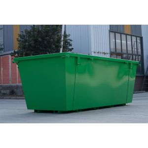 Heavy Duty Large Hooklift Skip Bin With Door Customizable