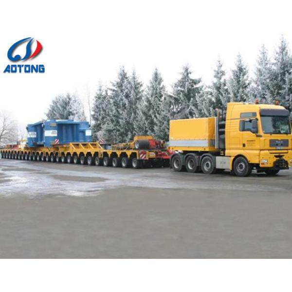 200T Goldhofer Modular Trailer with Power Gooseneck Heavy Duty Hydraulic Axis