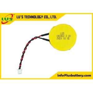 3V 600mah Lithium Button Cell CR2450 IMOS Battery Pack CR2450 1P For Tags