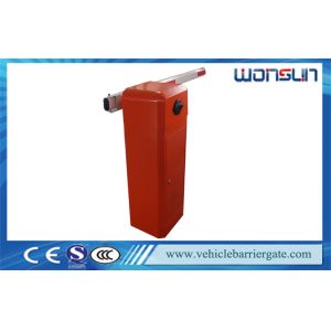 Highway Toll Automatic Vehicle Barriers with Led and Rubber Arm 2.5m IP44 0.6 s