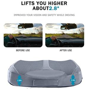 Washable Breathable Car Seat Support Cushion For Back Tailbone Pain Relief