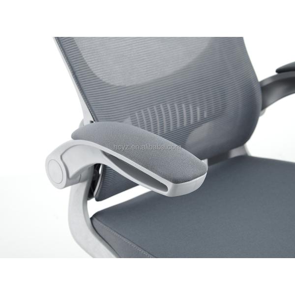 OEM ODM FOSHAN High Adjustable Grey Mesh Swivel Executive Foam Ergonomic Office Chairs