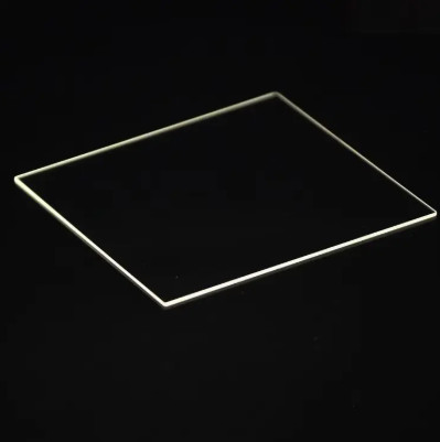 Density 6.91g/cm3 High Temperature Quartz Glass Plate For 1200 Degree Work