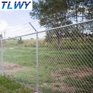 BWG18-BWG7 Colored Chain Link Fencing Panels 1x50m 1.2x50m