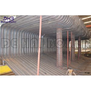 Cheap Water Wall Panel Plenum Chamber With Slag Pipe GB Manufacture Standard for sale