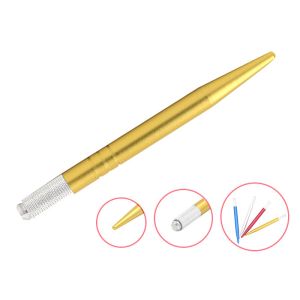 Microblading Permanent Makeup Eyebrow Tattoo Light Yellow Manual Permanent