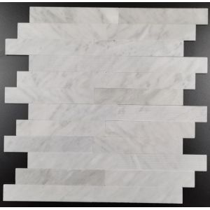 China 300x300mm Natural Stone Mosaic Tile with Adhesive Backing on sale