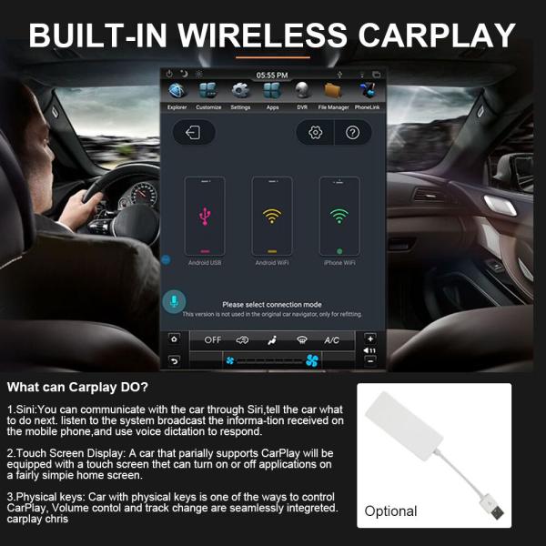 R350 W251 Mercedes Benz Head Unit Vertical Screen Multimedia Player